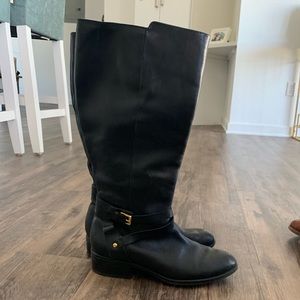 Ralph Lauren black riding boots